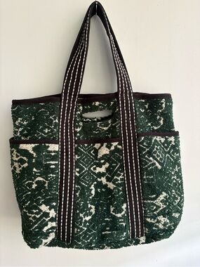 Free People Caravan Textured Tote Bag🔥 Rare!